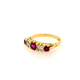 Pre Owned 18ct Ruby and Diamond Ring ZU464